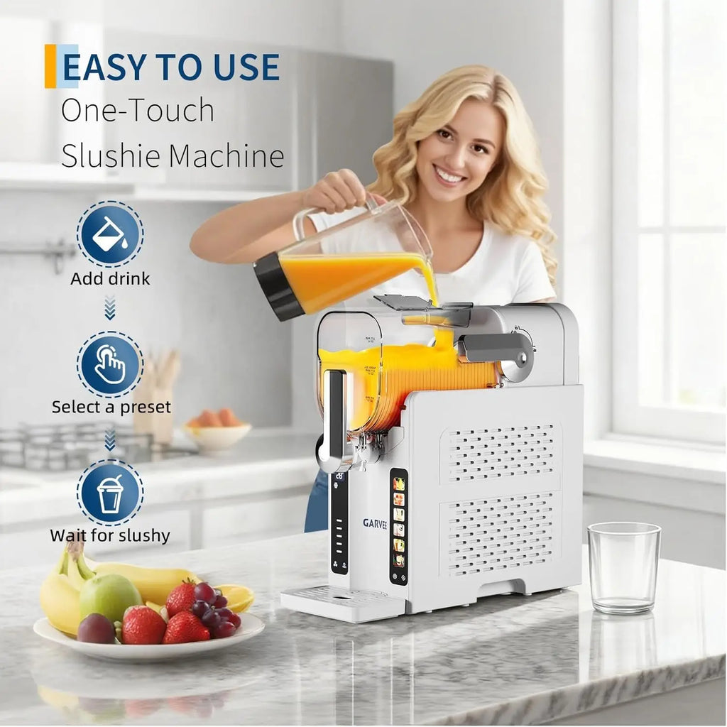 No Ice Needed Frozen Drink Maker with LED Display & 6 Pre-Set Programs