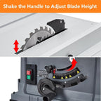 10 Inch Multifunctional Table Saw With Stand