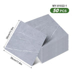 50pcs SXP Floor Sticker Peel and Stick 11.81x11.81in Self adhesive Wall Stickers Easy DIY 1.5mm thick Applies to any indoor