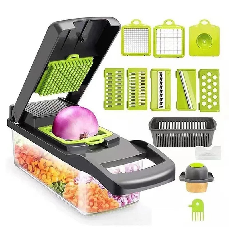 Safe Mandoline Slicer Plus, Adjustable Vegetable Food Chopper