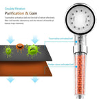LED Shower Head with Filtration Automatic 7-color Changing Shower Head