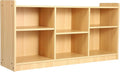 6-Shelf Montessori Toy Organizer with Adjustable Divider