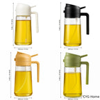 – 15.89oz, Dual-Use Spray & Pour, Drip-Proof, for Air Fryer, Olive Oil, Soy Sauce,