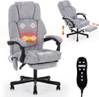 Massage Office Chair with Heat 6 Vibration Points,Big and Tall Office Chair 400 lbs
