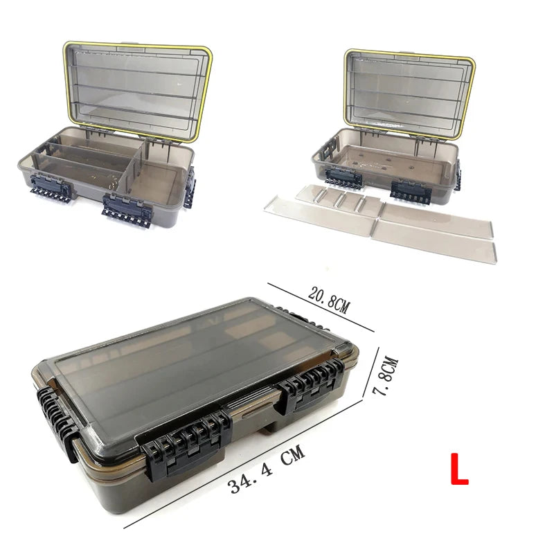 Large-Capacity Waterproof Fishing Tackle Box Fishing Accessories
