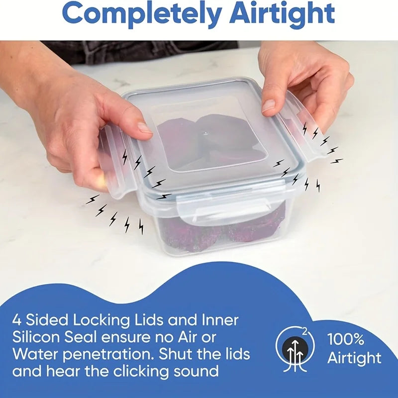 48-Piece Leakproof Food Storage Containers Set