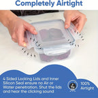 48-Piece Leakproof Food Storage Containers Set