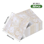 50pcs SXP Floor Sticker Peel and Stick 11.81x11.81in Self adhesive Wall Stickers Easy DIY 1.5mm thick Applies to any indoor
