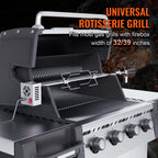 Universal Grill Rotisserie Kit