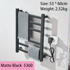 Temperature &Time Control Smart Home Heated Towel Rail Towel Warmer