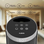 Portable Electric Space Heater with Thermostat, Remote, 70° Oscillation, Timer & 5 Modes for Indoor Home Office Use