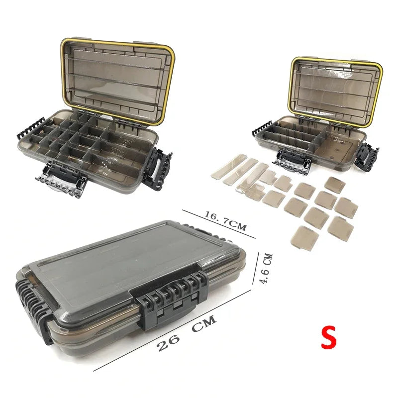 Large-Capacity Waterproof Fishing Tackle Box Fishing Accessories