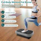 Vibration Plate Exercise Machine Fat-Burning Home Fitness Fat Slinger