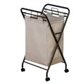 7172 Rolling Laundry Hamper with HeavyDuty Canvas Bag