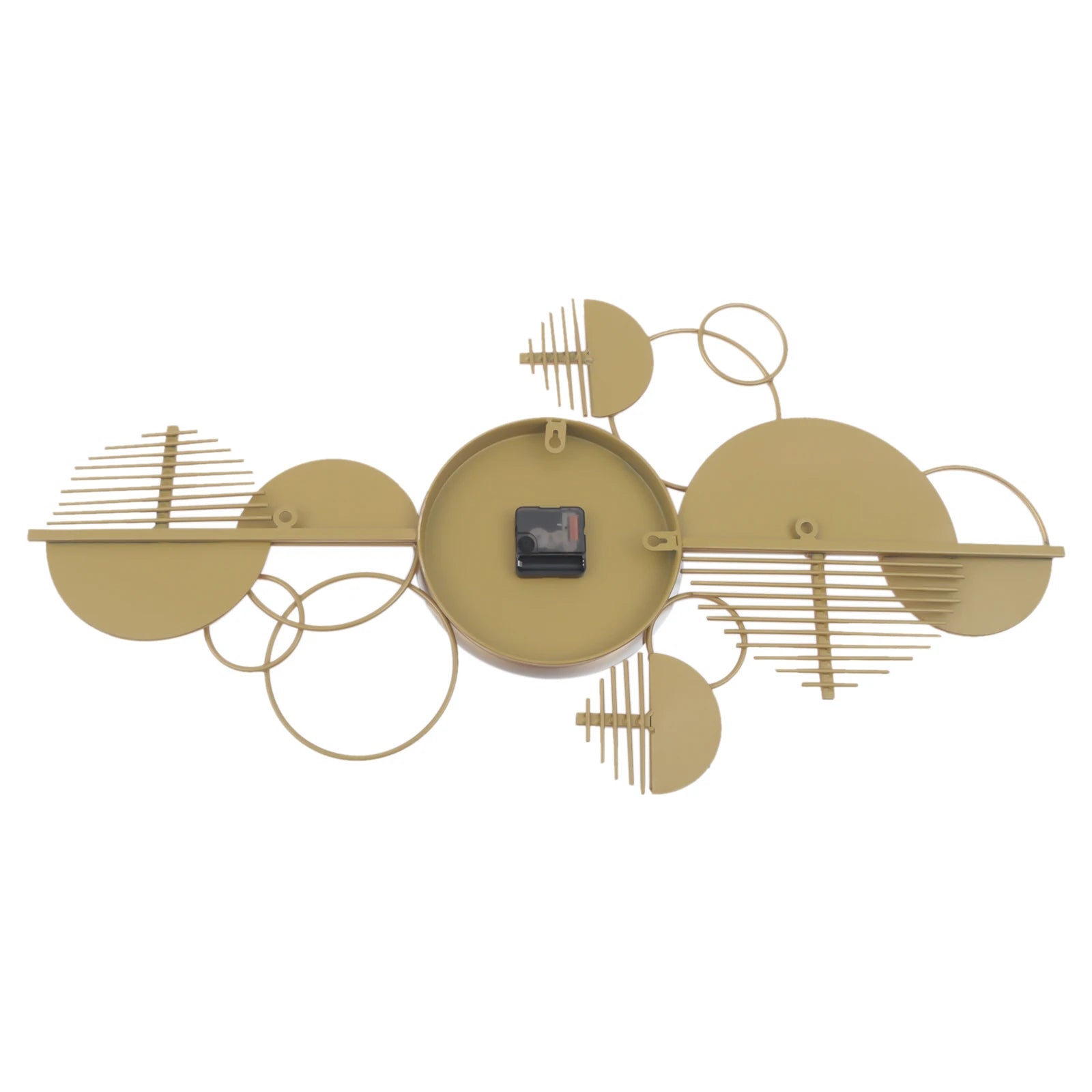 Creative Modern Metal Wall Clock,Battery Operated