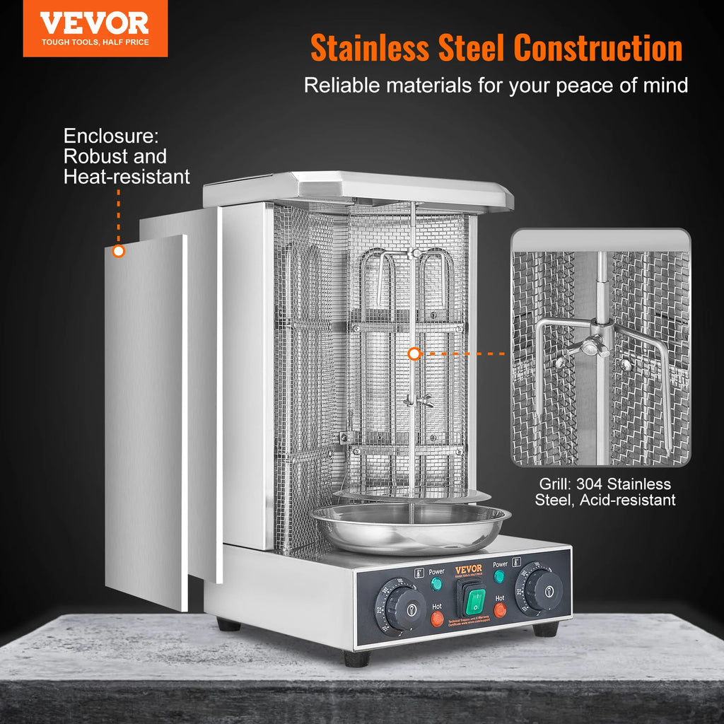 Shawarma Gyro Rotisserie Oven
