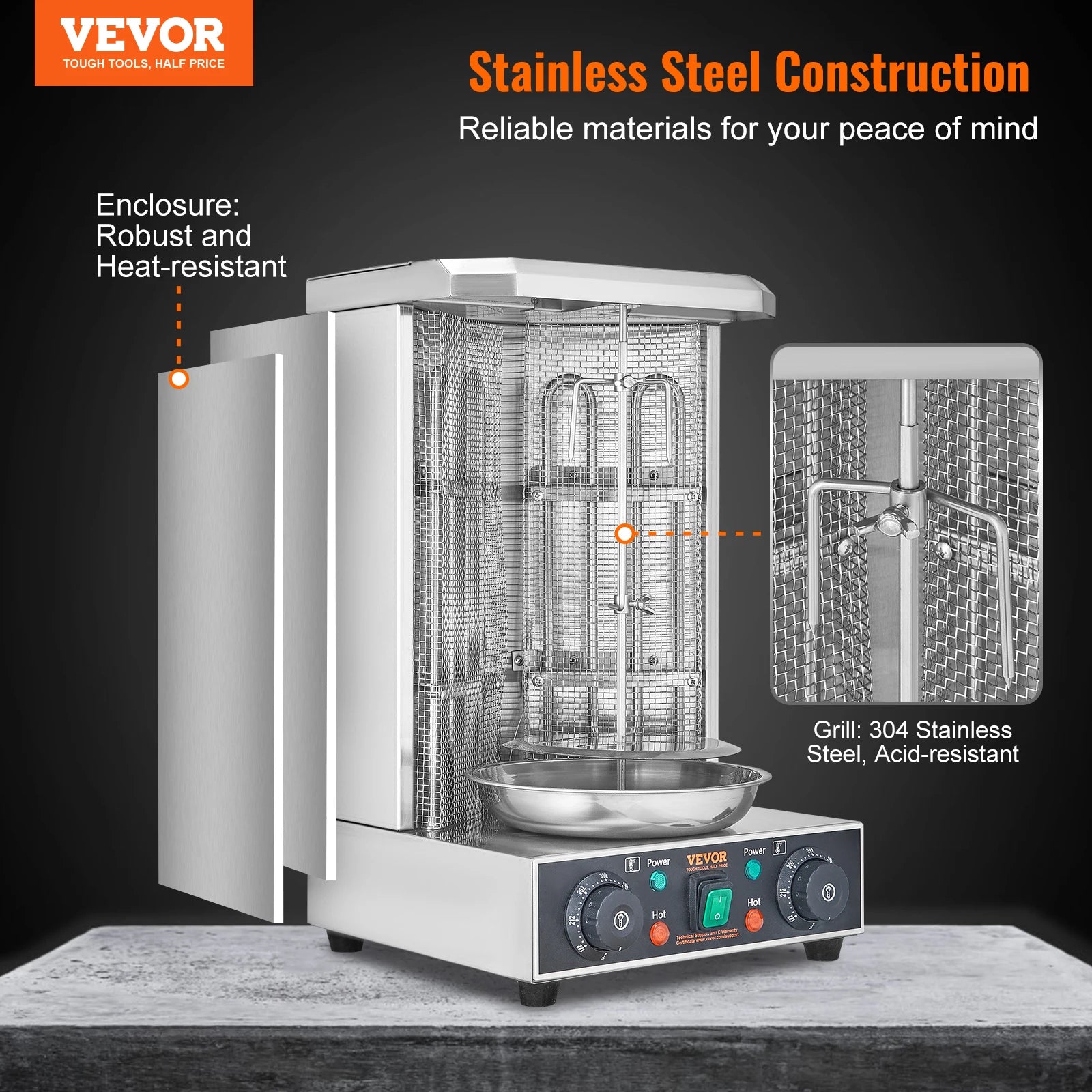 Shawarma Gyro Rotisserie Oven