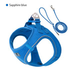 Dog Harness Leash Set for Small Medium Dog Adjustable Reflective Puppy Cat Harness