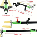 Adult Outdoor Hunting Slingshot Set, Includes 2 Rubber Bands and 50 Pellets