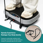 Vibration Plate Exercise Machine Fat-Burning Home Fitness Fat Slinger