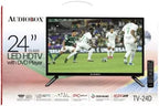 TV-24D LED HDTV & Monitor 24', with Built-in DVD Player, HDMI, USB, AC/DC, DVD/CD/CDR High Resolution