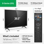 40-inch Full HD 1080p Smart TV with Built-in Chromecast, Streaming Channels, Renewed 2021 Model