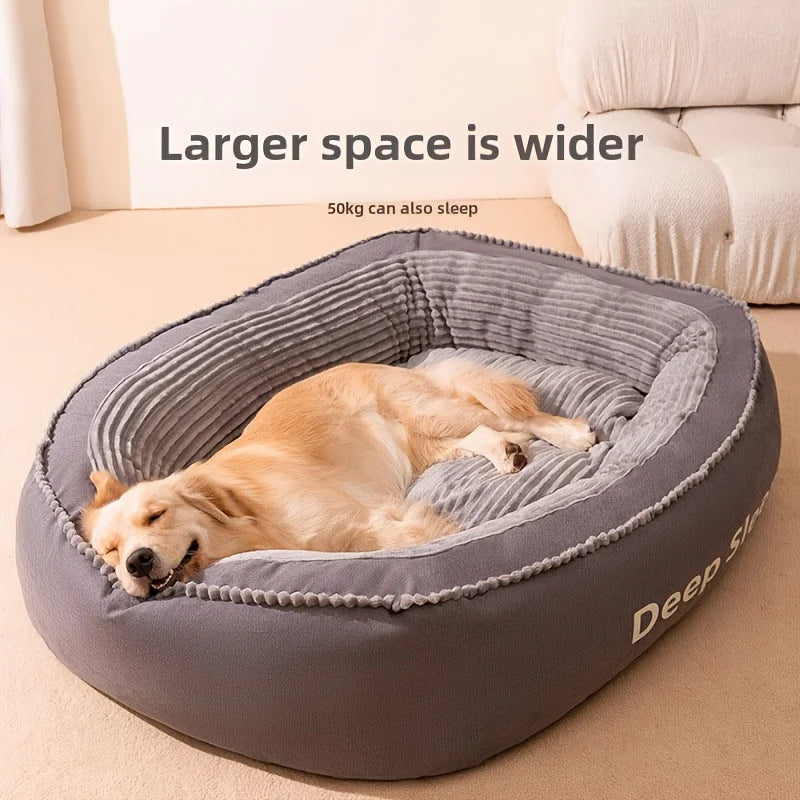 Round Comfortable Pet Bed