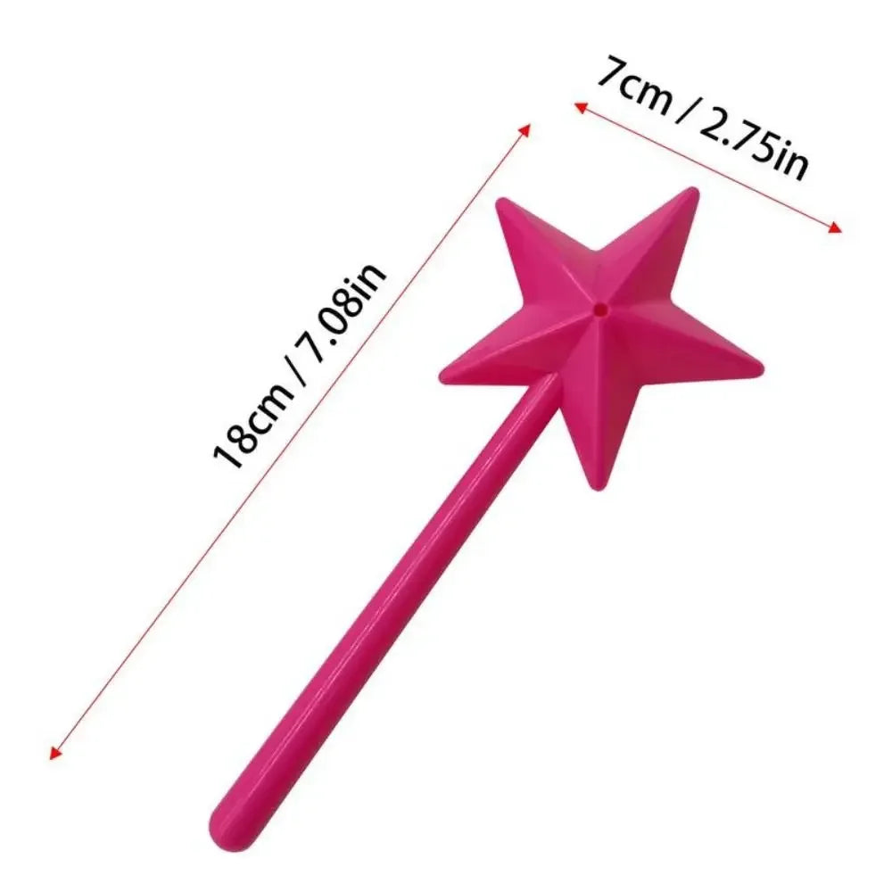 Portable Salt Pepper Shakers Refillable Magical Star Wand Spice Dispenser Seasoning Shaker