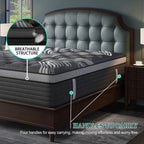12"14" Gel Memory Foam Twin Full Queen King Bed Mattress In A Box, Medium Firm Motion Isolation
