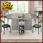 Compact 4-Person Folding Dining Set: