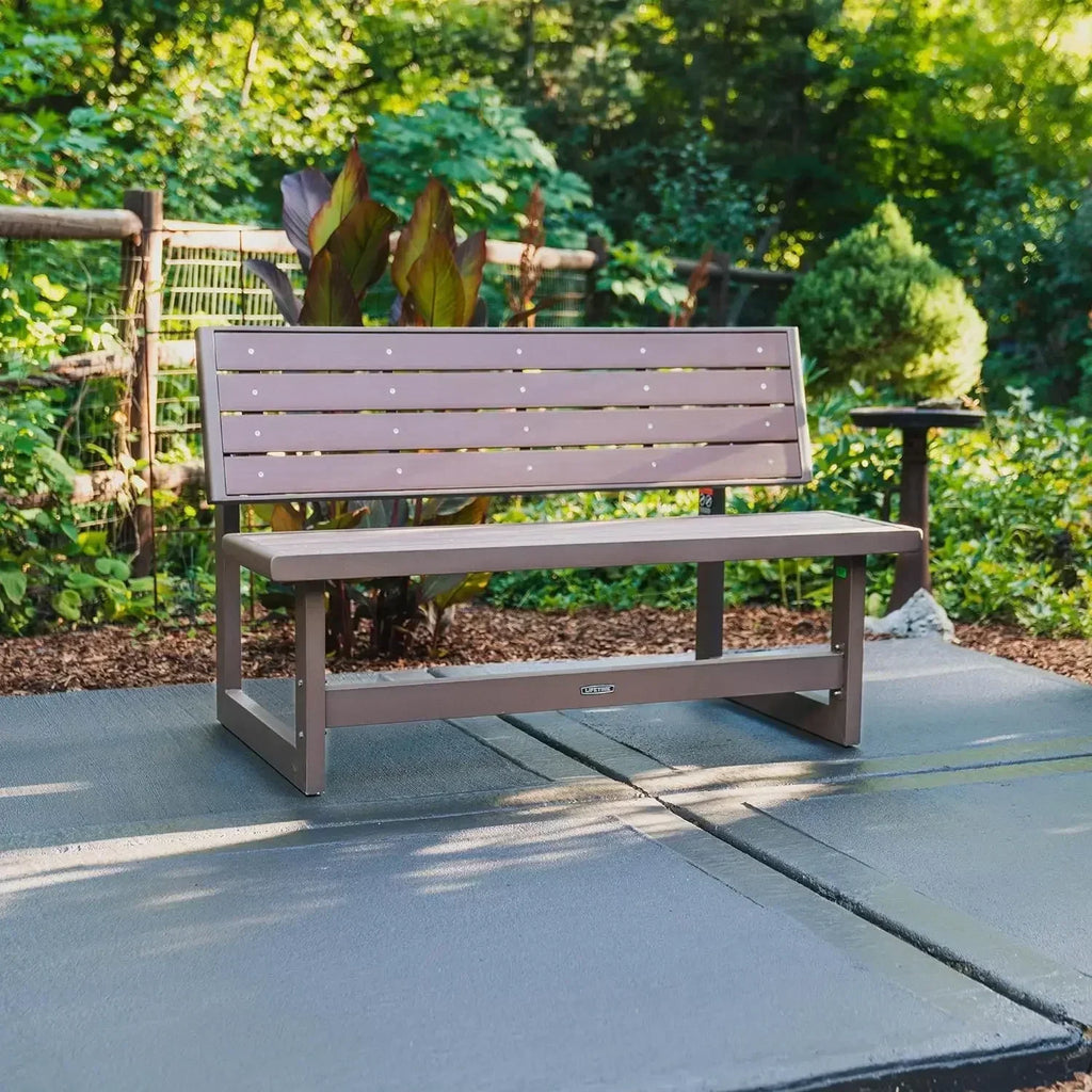 Outdoor Convertible Bench, 55 Inch
