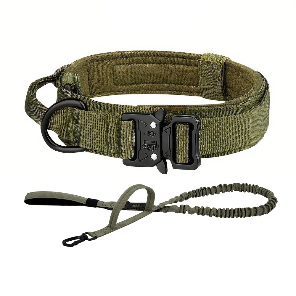 Dog Collar And Leash Set Control Handle Pet Lead Collar For Small Big Dogs