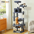 Large Cat Tree and Tower With Covered Scratching Post and much more