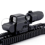 558+G43 Holographic Collimator Sight 558+G33/G45 Red Dot Optic Sight Tactical Hunting Gear W/20mm Rail Mounts&Quick Detach Lever