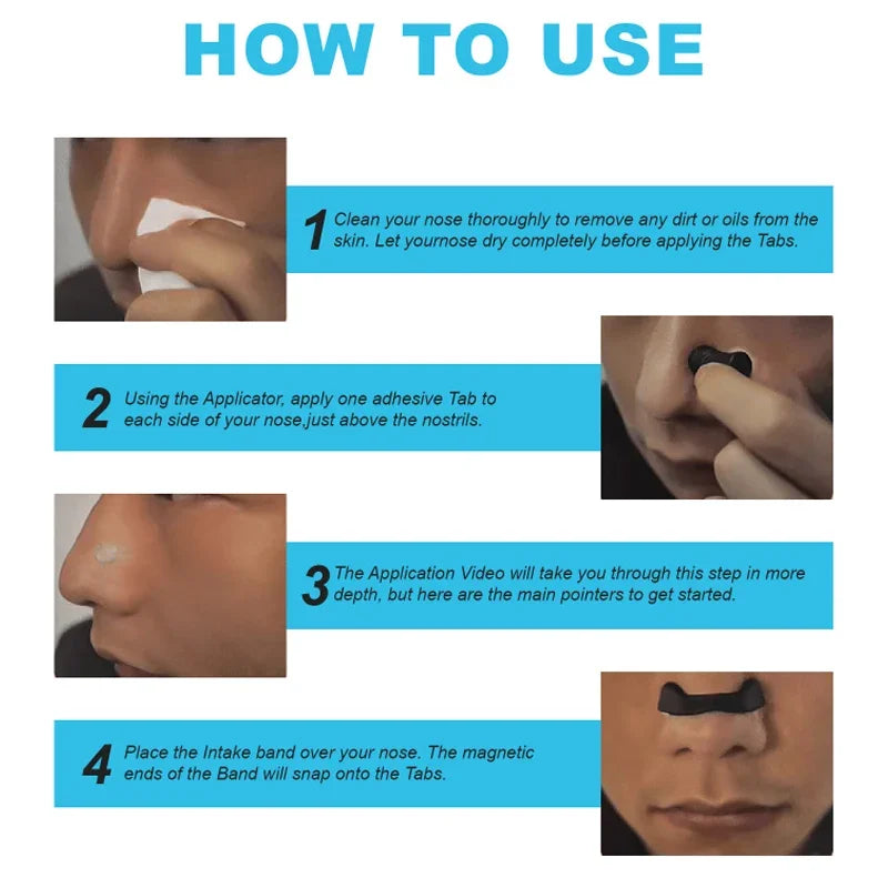 5/15/30days Magnetic Nasal Dilator Starter Kits Reduces Snoring