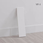 10pcs Self-Adhesive Wooden Stickers Wall Stickers Skirting Lines 10mm Thickness Suitable for All Indoor Places 17.72X4.72In