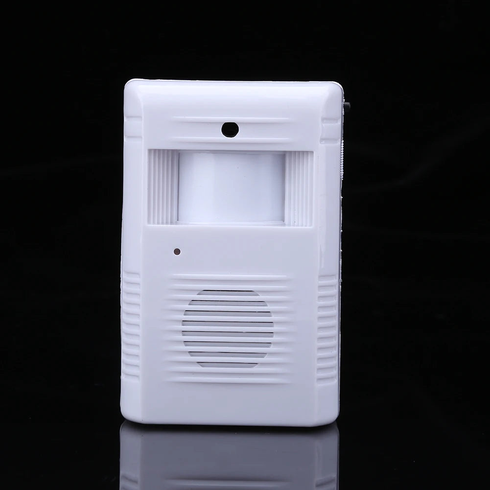 White Welcome Greeting Doorbell Wireless Sensor Doorbell