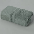 Solid Color Cotton Super Absorbent Hand andFace Towel