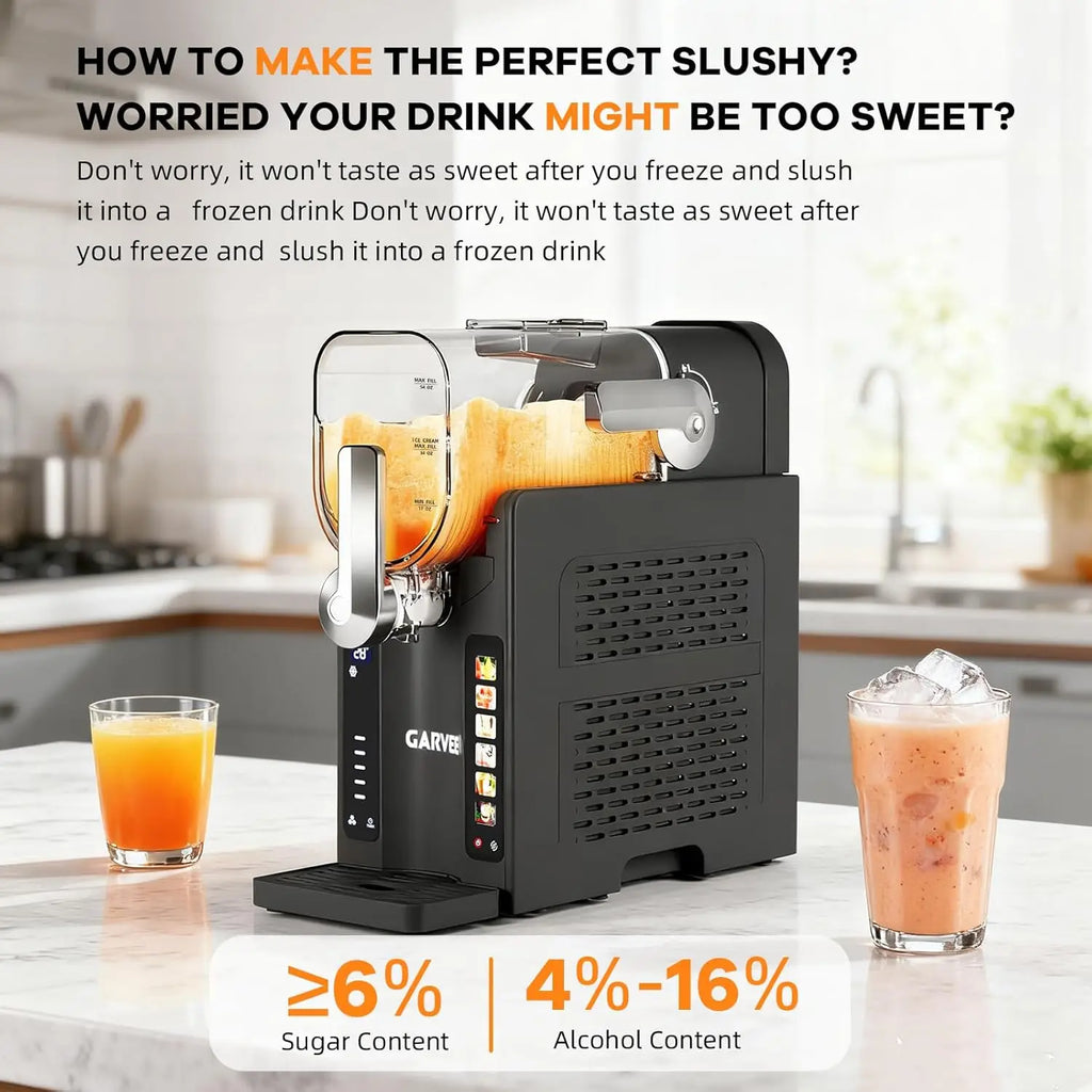 Frozen Drink Maker with LED Display & 6 Pre-Set Programs