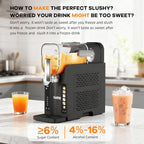 Frozen Drink Maker with LED Display & 6 Pre-Set Programs