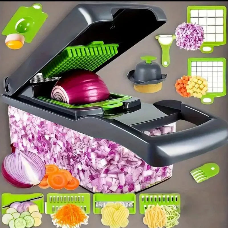 Safe Mandoline Slicer Plus, Adjustable Vegetable Food Chopper