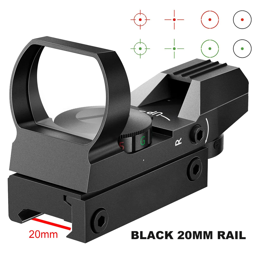 Tactical Red Green Dot Sight Scope Optics scope Red Dot Sight Hunting Optics