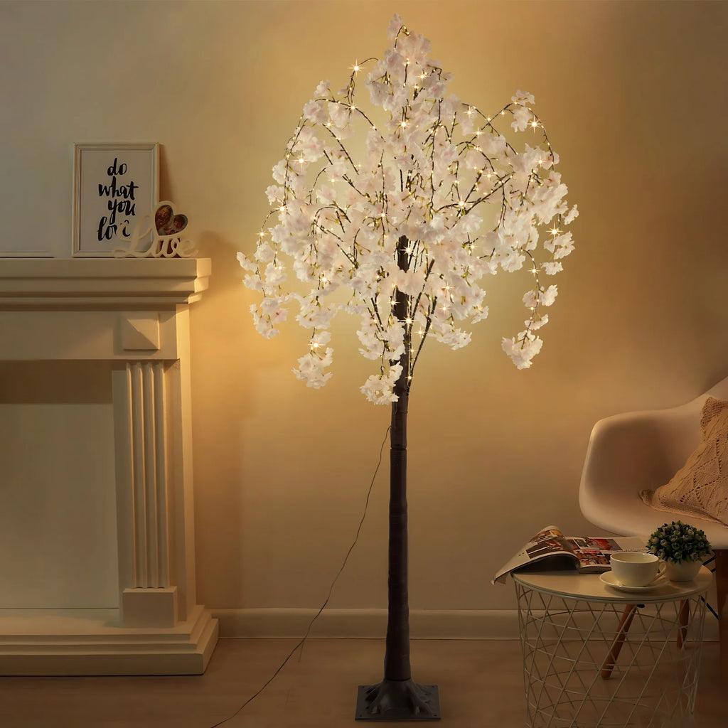 Cherry Blossom Tree Light, 6ft