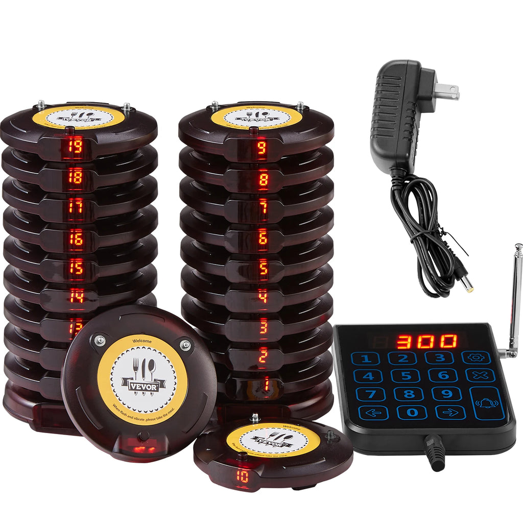 Restaurant Pager System Wireless Long Range Lineup Waiting Queue