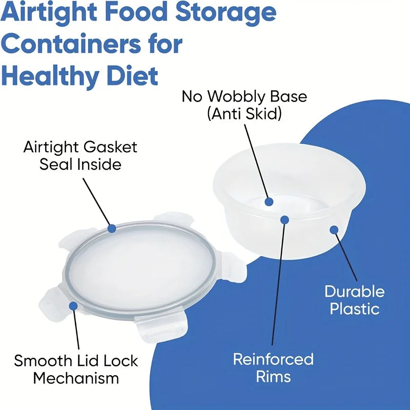 48-Piece Leakproof Food Storage Containers Set