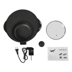 5-Gear Electric Hot Pot with Frying Pan, 1350w