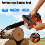 25.4cc Top Handle Chainsaw, 2-Stroke Engine