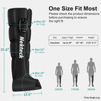 Nekteck 1 Pcs Air Pressure Leg Massager Cordless Foot Massage Boots Kneading Squeeze Deep Relaxation Calf with Storage Bag