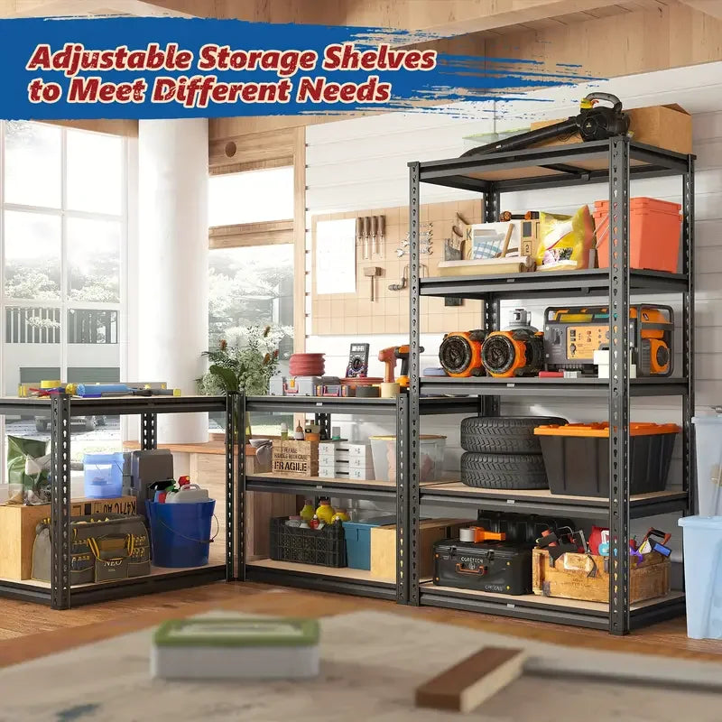 60/72 Inch two-piece set Heavy-duty Metal Storage Rack