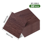 50pcs SXP Floor Sticker Peel and Stick 11.81x11.81in Self adhesive Wall Stickers Easy DIY 1.5mm thick Applies to any indoor